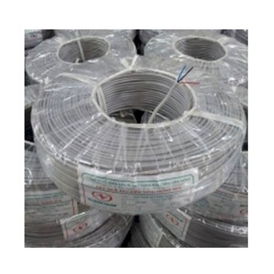 Dây điện thoại trắng xám Inside SAICOM 2x2x0.5